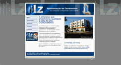 Desktop Screenshot of lzcondominios.com