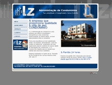 Tablet Screenshot of lzcondominios.com